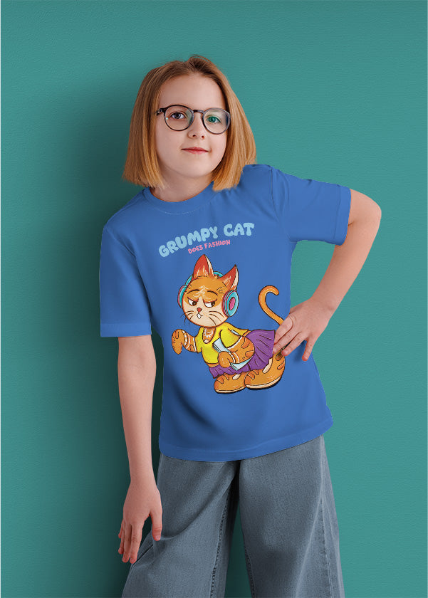 Grumpy cat does fashion (kids)