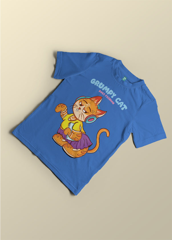 Grumpy cat does fashion (kids)