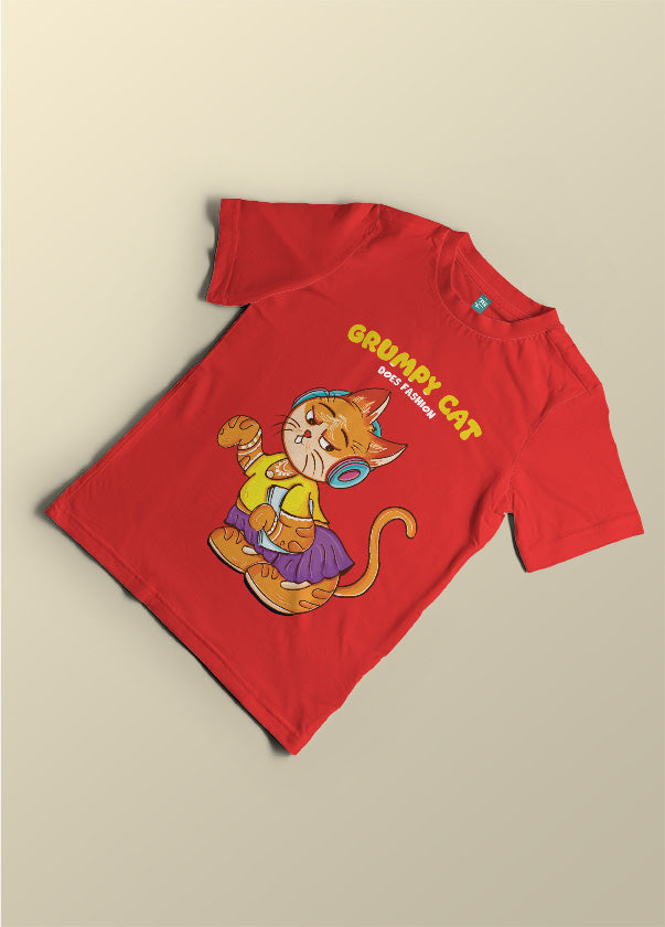 Grumpy cat does fashion (kids)