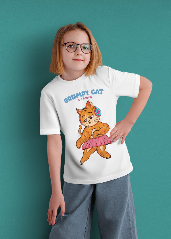 Grumpy cat is a dancer (kids)